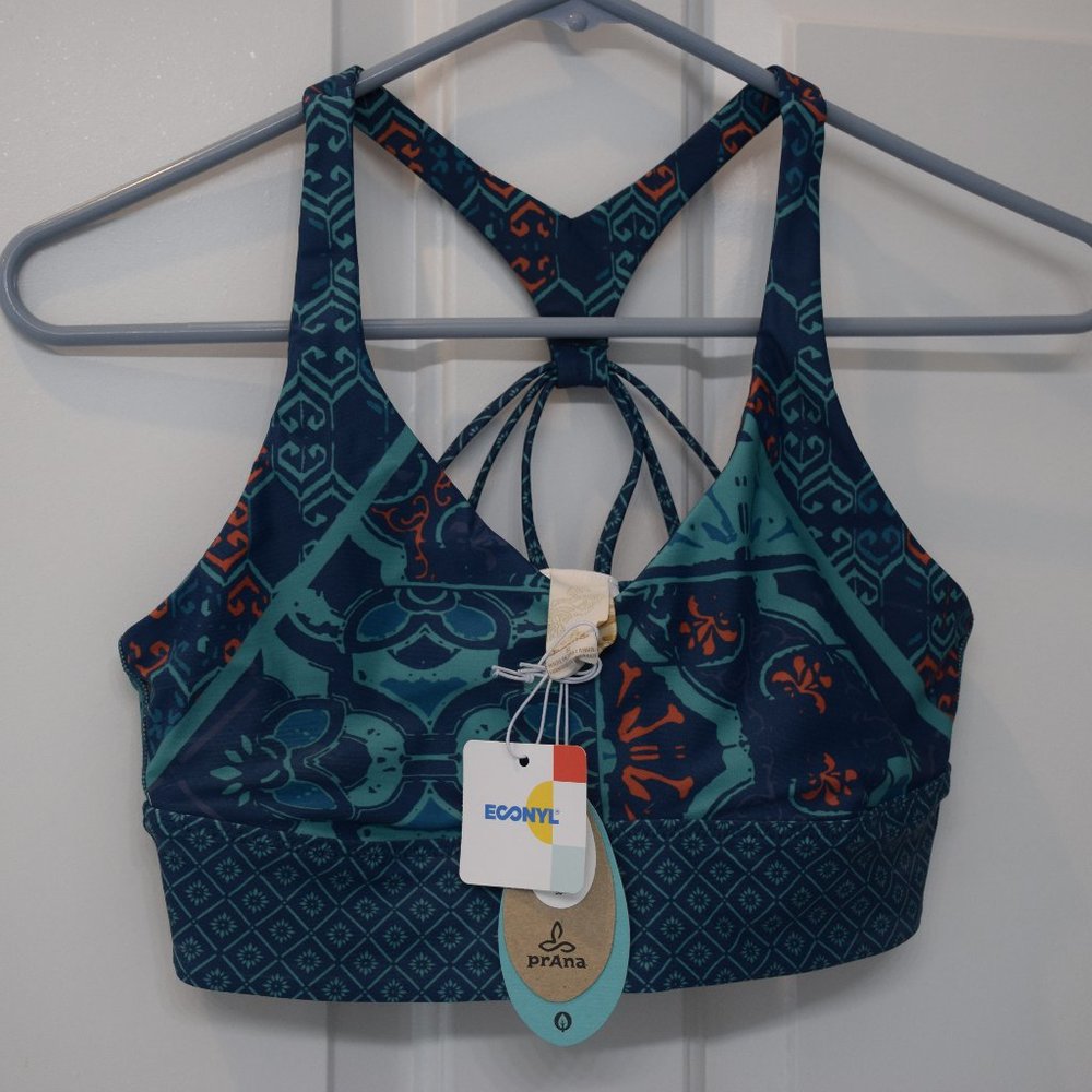 NEW WITH TAGS Prana Reversible Bikini Top - Size Small